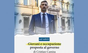 Presidente Camisa su Milano Finanza: Giovani e occupazione, proposta al governo