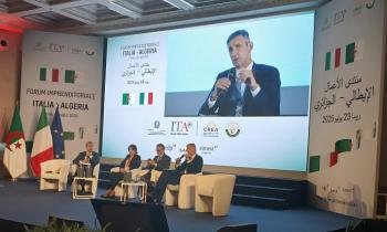 PRESIDENTE CAMISA AL FORUM IMPRENDITORIALE ITALIA-ALGERIA
