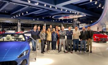 Il Gruppo Giovani Imprenditori Confapi Apindustria Brescia in visita alla Maserati