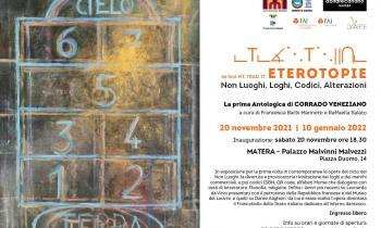 L’azienda Abitare Canario promotrice della mostra “Eterotopie” di Corrado Veneziano a Matera
