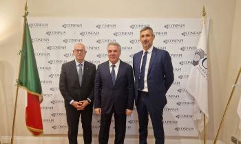 SBARRA OSPITE DI CONFAPI. IL SUD SEMPRE PIÙ AL CENTRO DEL SISTEMA PRODUTTIVO ITALIANO