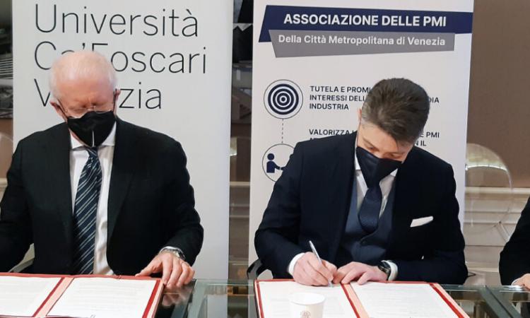 Confapi Venezia e Ca' Foscari sottoscrivono una Convenzione per la competitività delle PMI