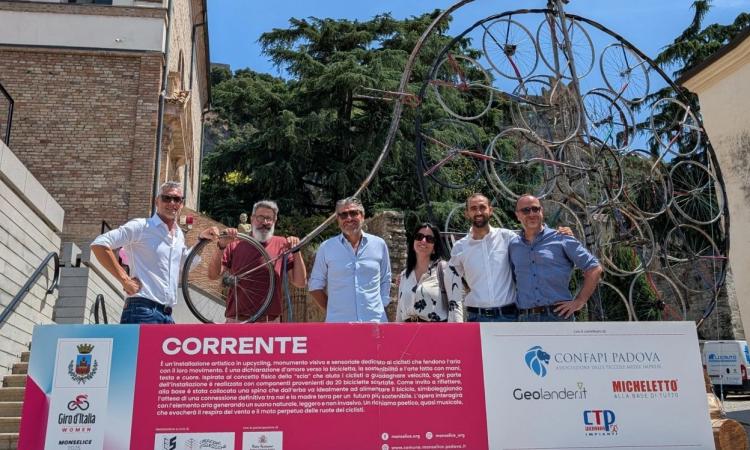 MONSELICE E CONFAPI PADOVA PRESENTANO “CORRENTE”: UN’OPERA D’ARTE IN MOVIMENTO