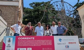MONSELICE E CONFAPI PADOVA PRESENTANO “CORRENTE”: UN’OPERA D’ARTE IN MOVIMENTO