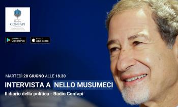 28 giugno ore 18:30: Radio Confapi intervista governatore Sicilia Musumeci