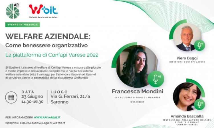 WELFARE AZIENDALE: Come benessere organizzativo – La Piattaforma di Confapi Varese 2022
