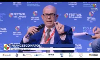 Vicepresidente Napoli al Festival del Lavoro di Genova