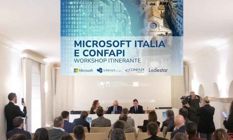 A COSENZA IL WORKSHOP CONFAPI MICROSOFT SULLA IA PER LE PMI