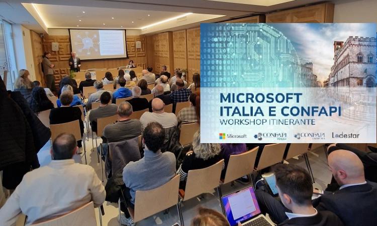 A PERUGIA IL WORKSHOP CONFAPI MICROSOFT SULLA IA PER LE PMI