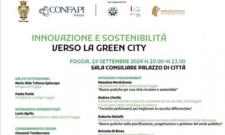 Confapi e Comune Foggia insieme verso la Green City